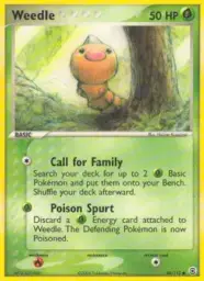 Weedle · FireRed & LeafGreen · 86/112