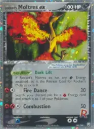 Rocket's Moltres ex · Team Rocket Returns · 100/109