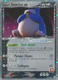 Rocket's Snorlax ex · Team Rocket Returns · 104/109