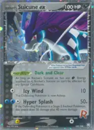 Rocket's Suicune ex · Team Rocket Returns · 105/109
