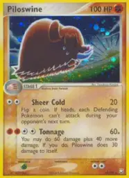 Piloswine · Team Rocket Returns · 13/109