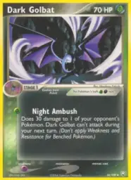 Dark Golbat · Team Rocket Returns · 34/109
