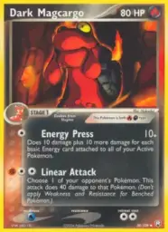 Dark Magcargo · Team Rocket Returns · 38/109