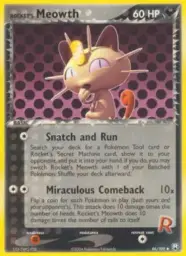 Rocket's Meowth · Team Rocket Returns · 46/109