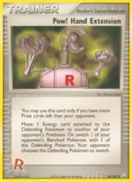 Pow! Hand Extension · Team Rocket Returns · 85/109