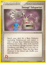 Swoop! Teleporter · Team Rocket Returns · 92/109