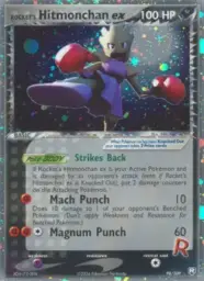 Rocket's Hitmonchan ex · Team Rocket Returns · 98/109
