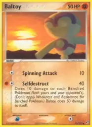 Baltoy · Deoxys · 53/107