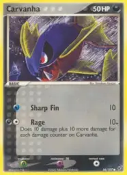 Carvanha · Deoxys · 56/107