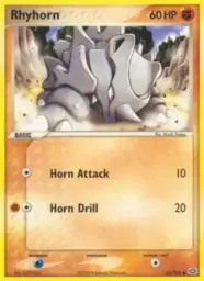 Rhyhorn · Emerald · 62/106