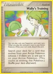 Wally's Training · Emerald · 85/106