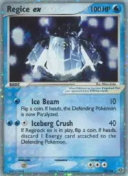 Regice ex · Emerald · 98/106