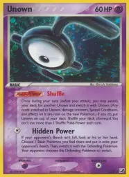 Unown · Unseen Forces Unown Collection · E/28