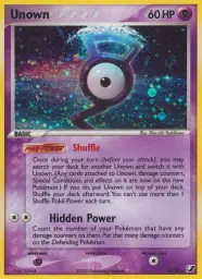 Unown · Unseen Forces Unown Collection · G/28