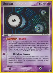 Unown · Unseen Forces Unown Collection · I/28