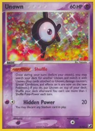 Unown · Unseen Forces Unown Collection · K/28