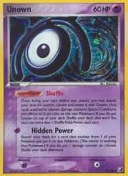 Unown · Unseen Forces Unown Collection · M/28