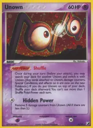 Unown · Unseen Forces Unown Collection · N/28