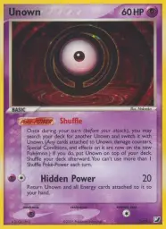 Unown · Unseen Forces Unown Collection · O/28