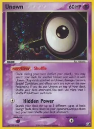 Unown · Unseen Forces Unown Collection · Q/28