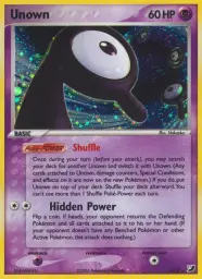 Unown · Unseen Forces Unown Collection · R/28