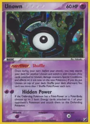 Unown · Unseen Forces Unown Collection · S/28