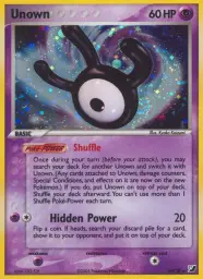 Unown · Unseen Forces Unown Collection · W/28