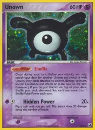 Unown · Unseen Forces Unown Collection · X/28