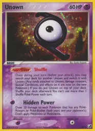 Unown · Unseen Forces Unown Collection · Z/28