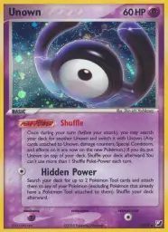 Unown · Unseen Forces Unown Collection · H/28