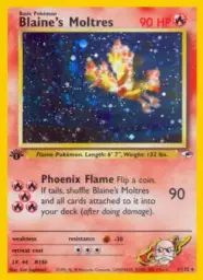 Blaine's Moltres · Gym Heroes · 1/132