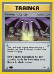 Pewter City Gym · Gym Heroes · 115/132