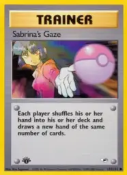 Sabrina's Gaze · Gym Heroes · 125/132