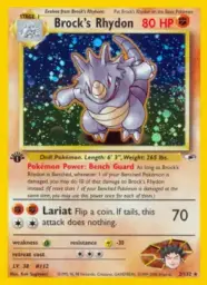 Brock's Rhydon · Gym Heroes · 2/132