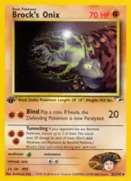Brock's Onix · Gym Heroes · 21/132
