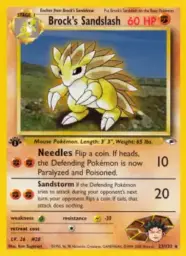 Brock's Sandslash · Gym Heroes · 23/132