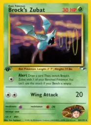 Brock's Zubat · Gym Heroes · 24/132