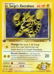 Lt. Surge's Electabuzz · Gym Heroes · 27/132