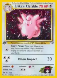 Erika's Clefable · Gym Heroes · 3/132