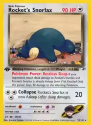 Rocket's Snorlax · Gym Heroes · 33/132