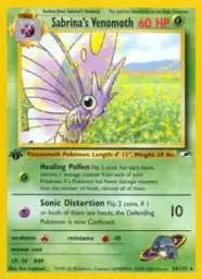 Sabrina's Venomoth · Gym Heroes · 34/132
