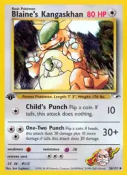Blaine's Kangaskhan · Gym Heroes · 36/132