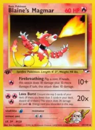 Blaine's Magmar · Gym Heroes · 37/132