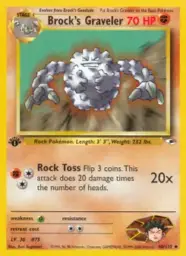 Brock's Graveler · Gym Heroes · 40/132