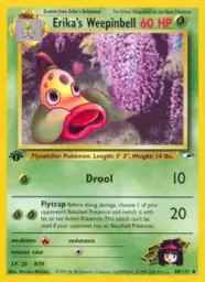 Erika's Weepinbell · Gym Heroes · 48/132
