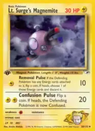 Lt. Surge's Magnemite · Gym Heroes · 50/132