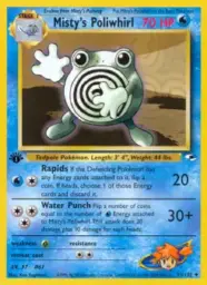 Misty's Poliwhirl · Gym Heroes · 53/132