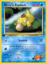 Misty's Psyduck · Gym Heroes · 54/132