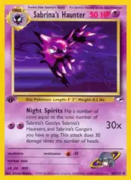 Sabrina's Haunter · Gym Heroes · 58/132