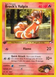 Brock's Vulpix · Gym Heroes · 73/132